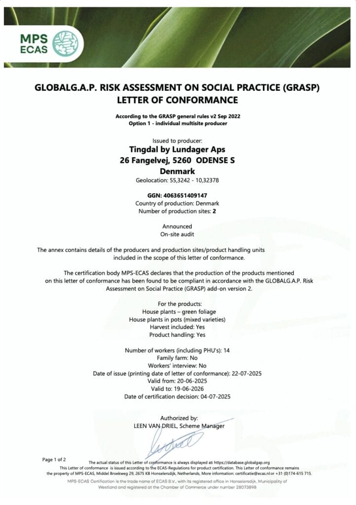 GRASP Tingdal by LUNDAGER