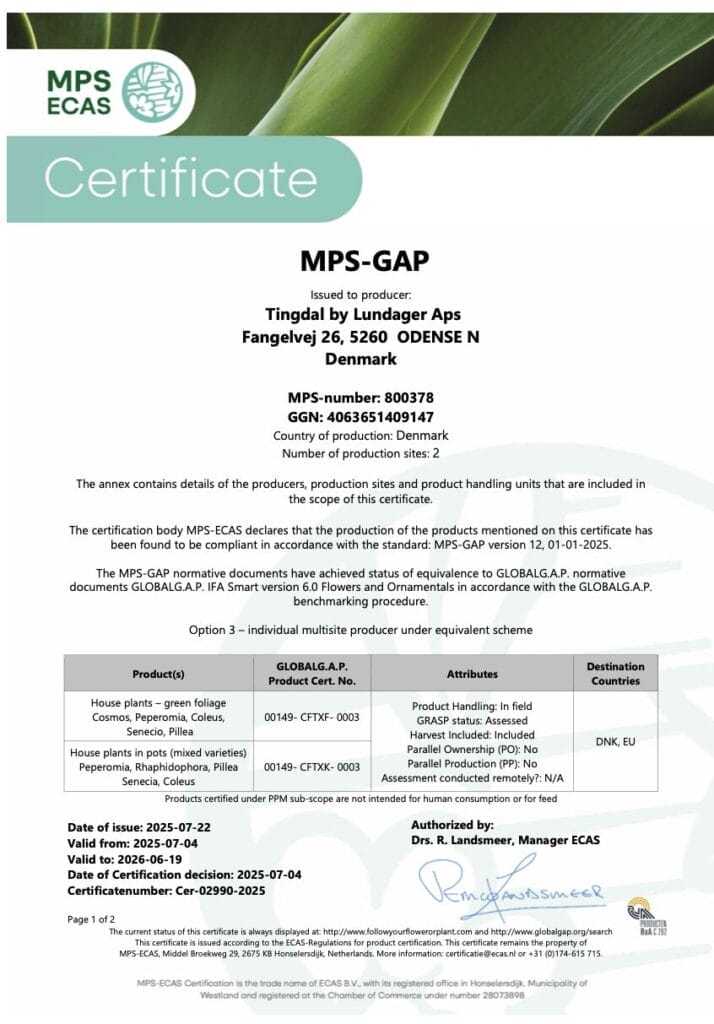 MPS-GAP Tingdal by LUNDAGER